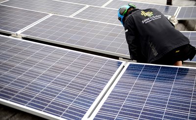 Save by solar solcellsinstallation